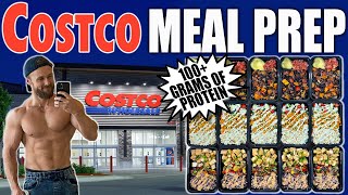 Costco Vegan Meal Prep  5 Days Of Easy High Protein Meals [upl. by Dnomyaw]