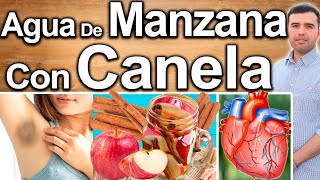 AGUA DE MANZANA CON CANELA EN AYUNAS  Para Que Sirve Y Beneficios [upl. by Cannell441]