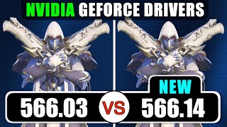 NVIDIA drivers 56603 vs 56614  Fortnite Valorant Overwatch Hunt Showdown  Best driver 2024 [upl. by Mattah]