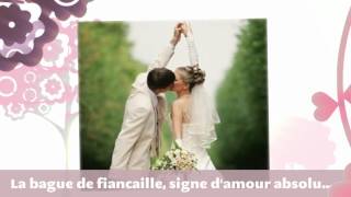 Bague de fiançailles Mondiamantfr Bague fiançailles tel 0142810808 [upl. by Aihsyak]