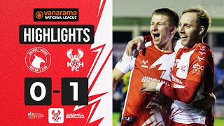 📺 HIGHLIGHTS  27 Feb 24  Solihull Moors 01 Harriers [upl. by Winslow]