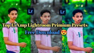 Top 15 Lightroom Primium Presets  Lightroom Presets Free Download 2024 [upl. by Sivle870]