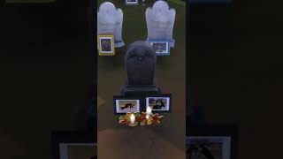 💀 The aftermath of k1lling sims 💀 thesims4 lifeanddeath tombstones [upl. by Sager648]