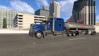 American Truck Simulator  Carlile Tanker To Portland [upl. by Airat]