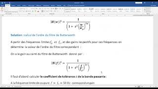 Deux exercices avec solution chapitre filtrage Licence3 Module traitement du signal [upl. by Konrad]