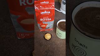 Кофе Lavazza Rossa с ferrero rocher 😋😍 [upl. by Hammerskjold]