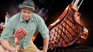 Juicy GRILLED STEAK in the MOUNTAINS The MOST EPIC Outdoor Cooking  ASMR Food Experience [upl. by Formica]