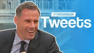 Jamie Carragher Reacts To His Funniest Ever Tweets  ThrowbackTweets [upl. by Shakespeare239]