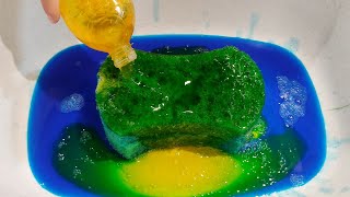 TY D BOL AND YELLOW 💙 Mini Series Part 2 💛 Sponges Squeezing ASMR [upl. by Vyse]