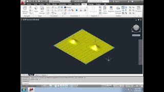 Civil computer  100 Cara menggunakan perintah planar di autocad [upl. by Etyak]