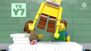 Lego SpongeBob Rewritten intro on Nickelodeon USA 061622 [upl. by Anelleh]