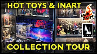 COLLECTION  GAMING ROOM TOUR 2024  HOT TOYS INART DC Spiderman amp more [upl. by Eednarb]