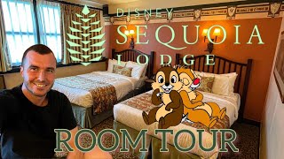 Disney´s Sequoia Logde  Golden Forest Club  Room Tour  Disneyland Paris [upl. by Lleumas]