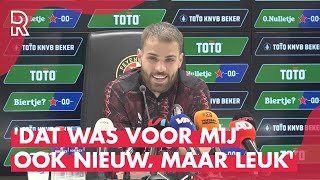 Nieuwkoop LACHT na FeyenoordPSV Als hij me DAAR VAKER wil OPSTELLEN dan is dat GOED [upl. by Iatnwahs]