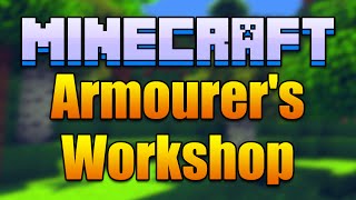 Minecraft ARMOURERS WORKSHOP Mod  Create Custom Armor Minecraft v1710 Mod Spotlight [upl. by Nahttam659]