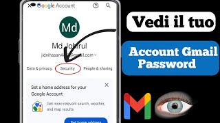 Come vedere la password del tuo account Gmail 2024 se lhai dimenticata [upl. by Yeblehs623]