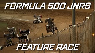 Formula 500 Juniors AMain  Archefield Speedway  28012022 [upl. by Attah]