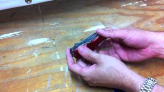 Snap On Knives and Carbide Knife Sharpener  Review  Tools in Action [upl. by Tortosa]