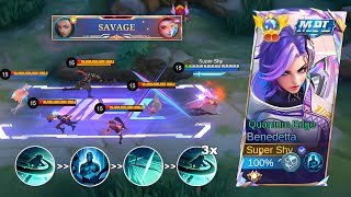 SAVAGE THIS IS WHAT HAPPENS WHEN YOU FEEDING TOP GLOBAL BENEDETTA  MLBB ONE HIT BUILD [upl. by Fidelio]