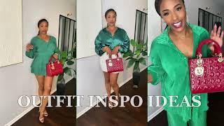 Holiday Outfits Inspo  Designer Bag Unboxing FT dodotop Lady Bag [upl. by Yllil170]