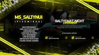 FiveM  ESX  QBCore  Standalone SaltyNUI  mssaltynui [upl. by Enimisaj]