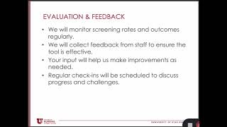 STI Screening Process Training [upl. by Yatnuhs]