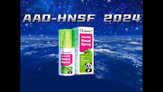 Cleanote saline nasal spray sponsor AAOHNSF 2024 [upl. by Jedidiah]