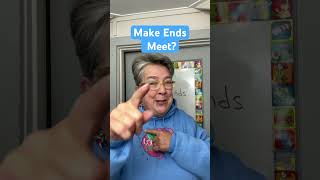 Make Ends Meet idioms esl english englishgrammar [upl. by Marchall516]