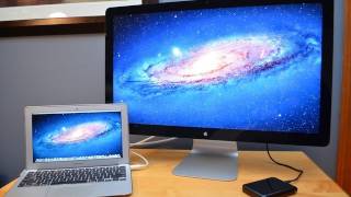 Apple Thunderbolt Display Unboxing amp Review [upl. by Philan]