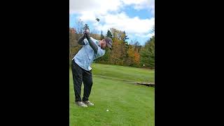 Slow Motion Wedge Golf Shot [upl. by Portwin]