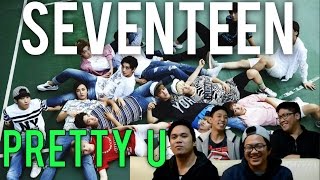 SEVENTEEN  Pretty U MV Reaction 4LadsReact [upl. by Neiht521]