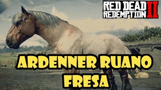 Como conseguir el caballo ARDENNER RUANO FRESA en Red Dead Redemption 2✔️ [upl. by Brathwaite]