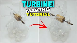 How To Make Creative TURBINE Model  Water Turbine Reservoir and Hanging Paper Clips Turbine [upl. by Dickinson]