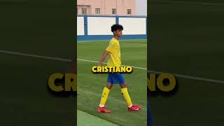 Cristiano Jr destroza a IShowSpeed ​​en el campo 😳😱 ronaldo shorts [upl. by Lirba374]