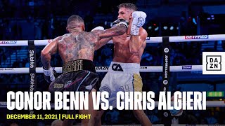 FULL FIGHT  Conor Benn vs Chris Algieri [upl. by Eiuqcaj]