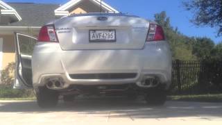 2013 WRX Stock Exhaust [upl. by Ogirdor759]