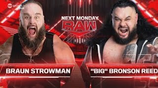 quotBigquot Bronson Reed vs Braun Strowman Raw Sep 16 2024 [upl. by Amled12]