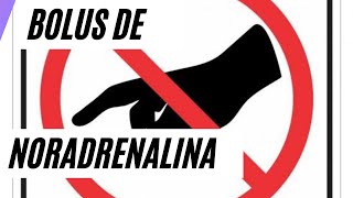 Pode fazer noradrenalina em bolus [upl. by Corie378]