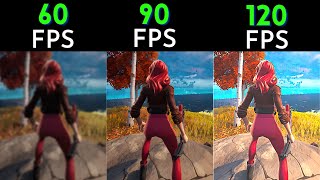 60Fps vs 90Fps vs 120Fps Fortnite [upl. by Doe]