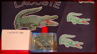 LACOSTE RED 125ML Burst of spicy pine freshness Really nice [upl. by Remus217]