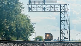 Union Pacific RR 2 Manifests East Rochelle Illinois 832024 [upl. by Pontus345]