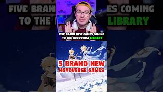 HOYOVERSE IS MAKING 5 MORE BRAND NEW GAMES [upl. by Ynattyrb999]