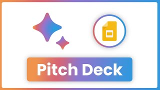 Using Bard Create A Pitch Deck and Design with Google Slides [upl. by Nnylkoorb]