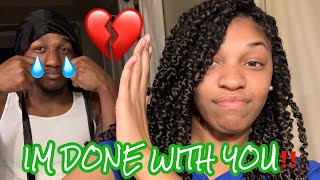 BREAK UP PRANK ON BOYFRIEND HE ACTUALLY CRIED [upl. by Htessil]