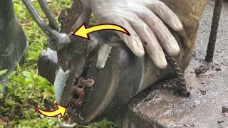 quotHoof Rescue A Steel Chain and Rod Removed from Horses Footquot [upl. by Cruce]