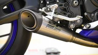 SCProject S1 muffler for Yamaha YZF R7  Racing [upl. by Elmer]