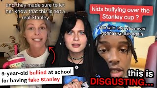 Kids Are Being BULLIED Over quotFakequot Stanley Cups [upl. by Marylin711]