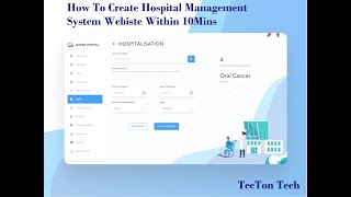 Hospital Management System  தமிழ் [upl. by Ellon180]