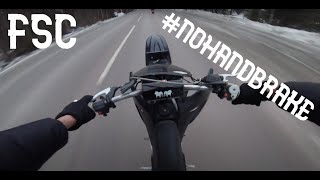 FSC Yamaha DT70 high speed standup wheelies Nohandbrake [upl. by Rednazxela930]