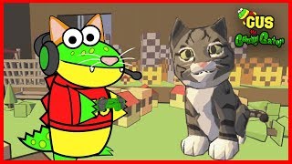 Lets Play CATlateral Damage Cat Simulator Steam Game with Gus the Gummy Gator [upl. by Leibrag514]